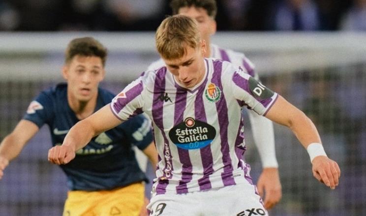 开云体育登录-官方：皇马卡斯蒂亚租借巴拉多利德前锋阿德里安-阿努